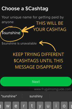 how to make a good cash app name screenshot 3