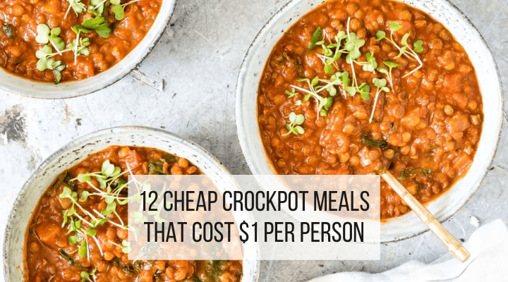 cheap crockpot recipes feature
