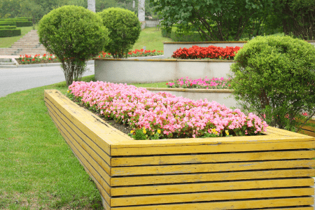 flower beds for cheap landscaping ideas