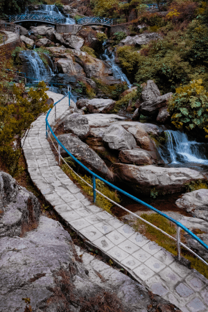 hillside landscaping rock garden