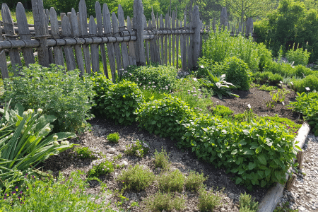 sloped herb garden landscaping on a budget