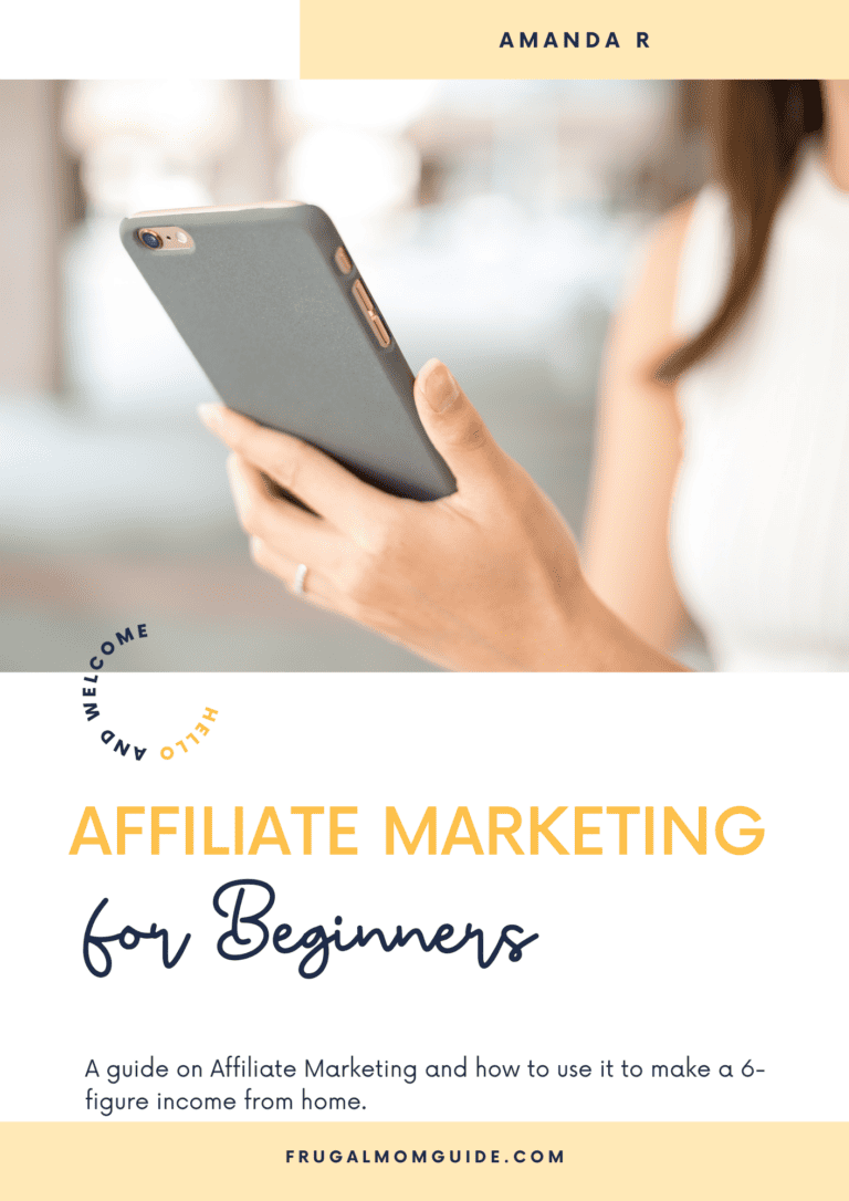 affiliate marketing for beginners ebook cover