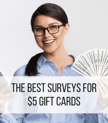$5 gift card survey featured image