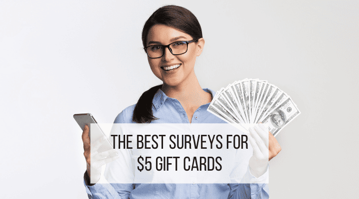 $5 gift card survey featured image