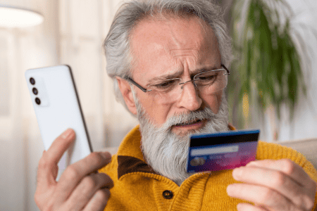 old man angry after snapchat bots scam