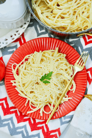buttered noodles