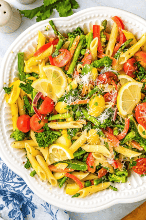 pasta primavera cheap spring dinners