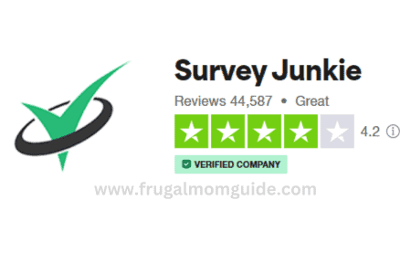 trustpilot score for survey junkie