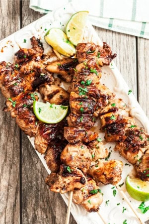 marinated chicken kabobs for father's day recipe ideas