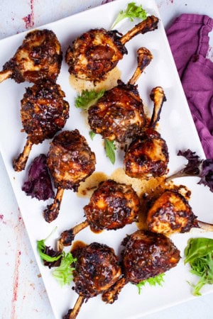 chicken drumstick lollipops