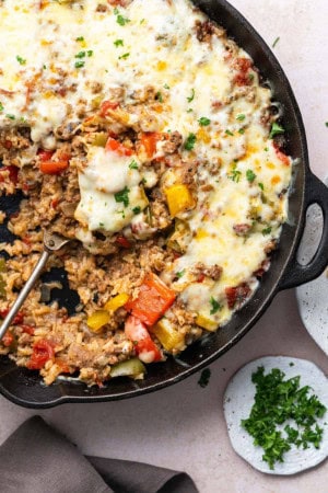 stuffed pepper casserole