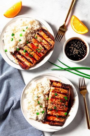 teriyaki salmon