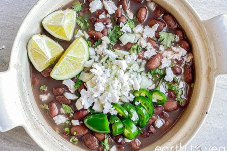 cheap fall dinner ideas - mexican beans