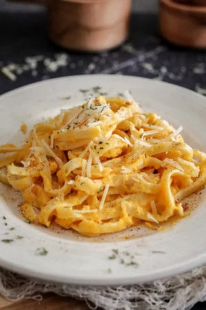 butternut squash alfredo pasta