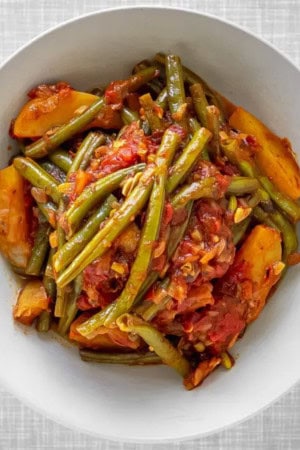 greek green bean stew