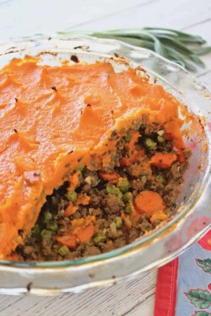 sweet potato shepherds pie