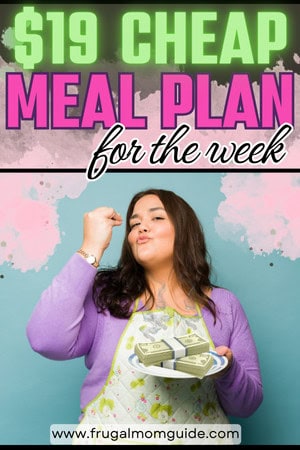 cheap meal plan for the week - pin