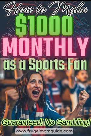 make money guaranteed as a sports fan - pin