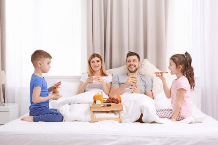 family with hotel food ideas