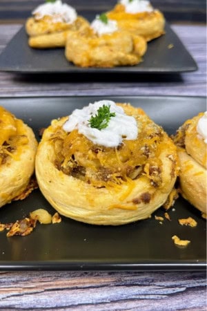 ground beef pinwheel