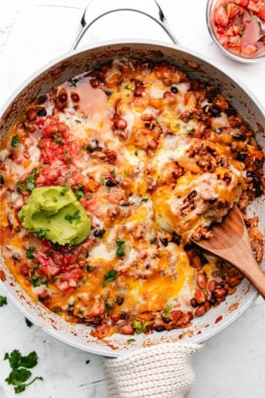 beef and rice skillet - cheap ground beef recipes