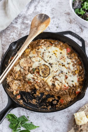 ground beef zucchini casserole
