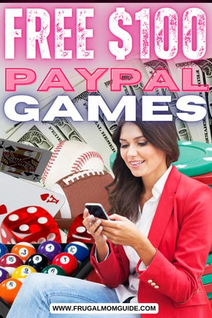 free $100 PayPal games - pin