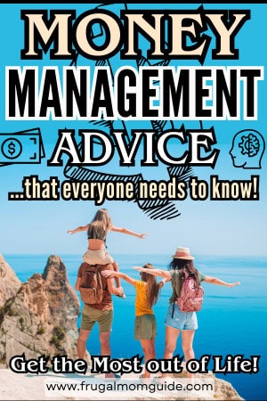 money management advice - pin