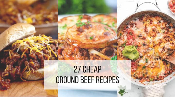 cheap ground beed recipes feature image