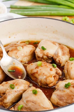 30 minute meals - chicken thighs with honey