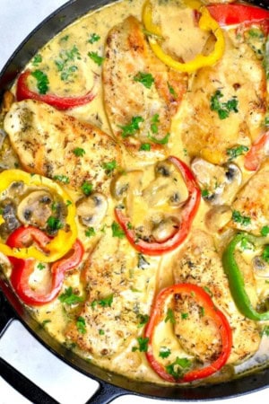 30 minute meals - creamy chicken skillet