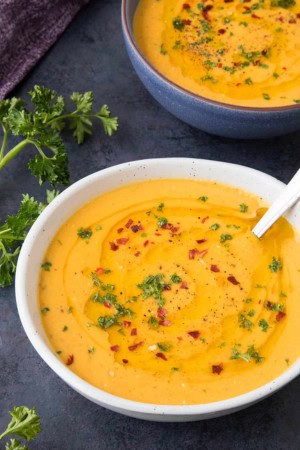 30 minute recipes - spicy sweet potato soup