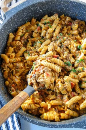 taco pasta skillet