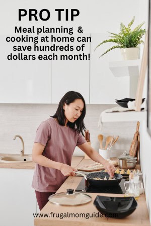 woman cooking 30 minute meals in the kitchen
