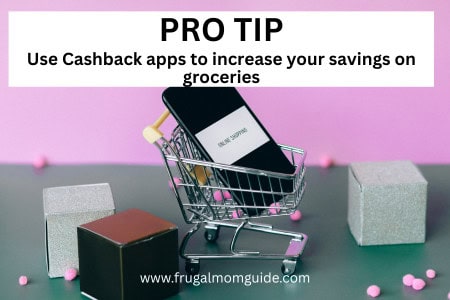 phone in small shopping cart