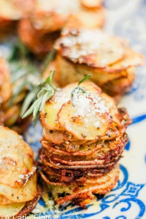 cheap healthy dinners - muffin tin potato stacks