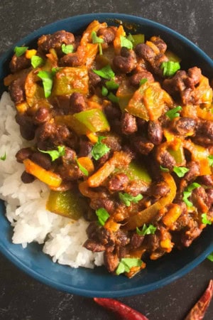 black bean curry