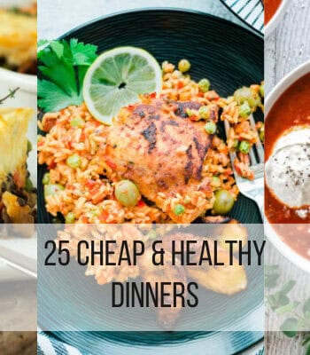 cheap healthy dinners featured image