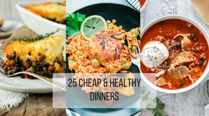 cheap healthy dinners featured image