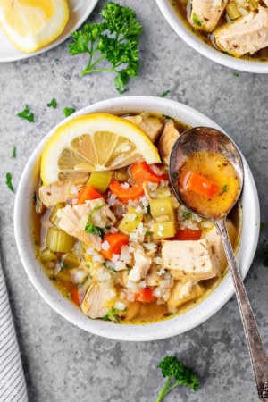 keto chicken vegetable soup