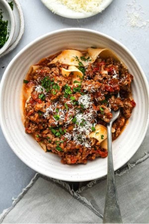 lamb mince ragu