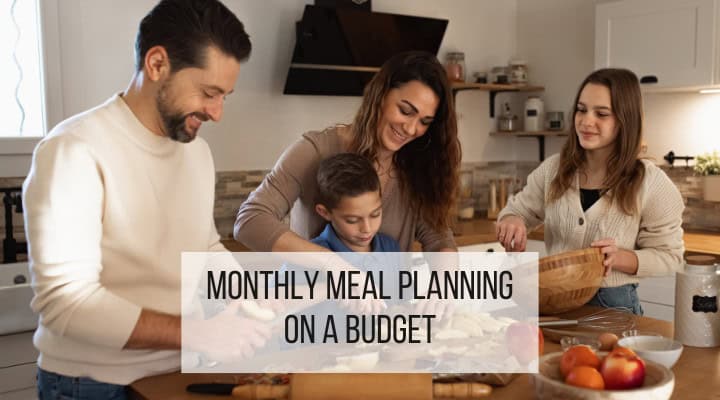 monthly meal planning featured image