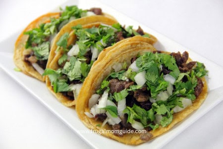 cheap Aldi meal plan tacos