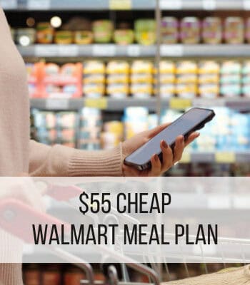 cheap Walmart meals - cheap Walmart meal plan feature