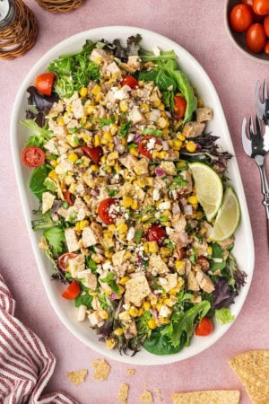 cold lunch recipes - Mexican Street corn Chicken salad