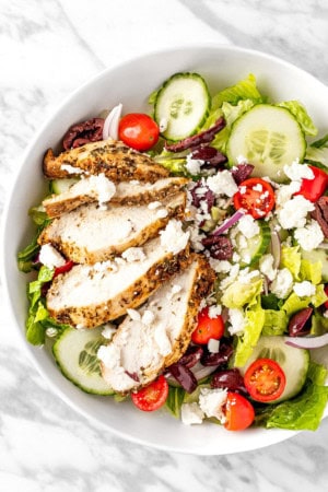 Panera Greek salad