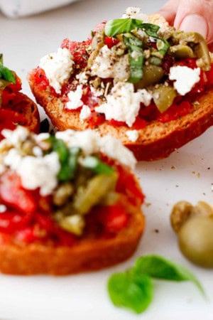 cheap cold lunch ideas- cretan dakos