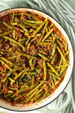 beef and Green Bean ragu