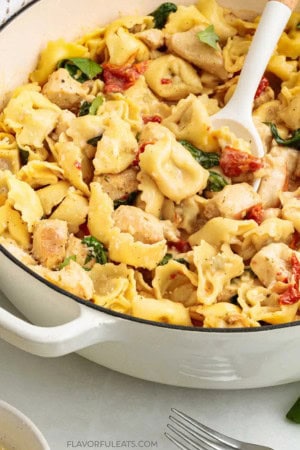 creamy chicken & tortellini