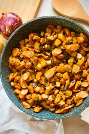 one pot potato sausage